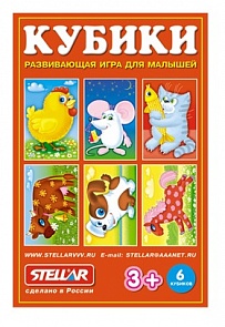 Кубики-картинки №23 – «Хорошие знакомые» (Stellar, 00823_stell)